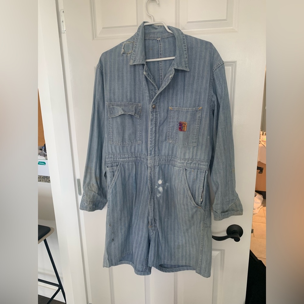 Denim vintage romper